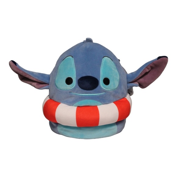 Squishmallow Disney Stitch Swim Tube Summer 8" Plush - Picture 1 of 3